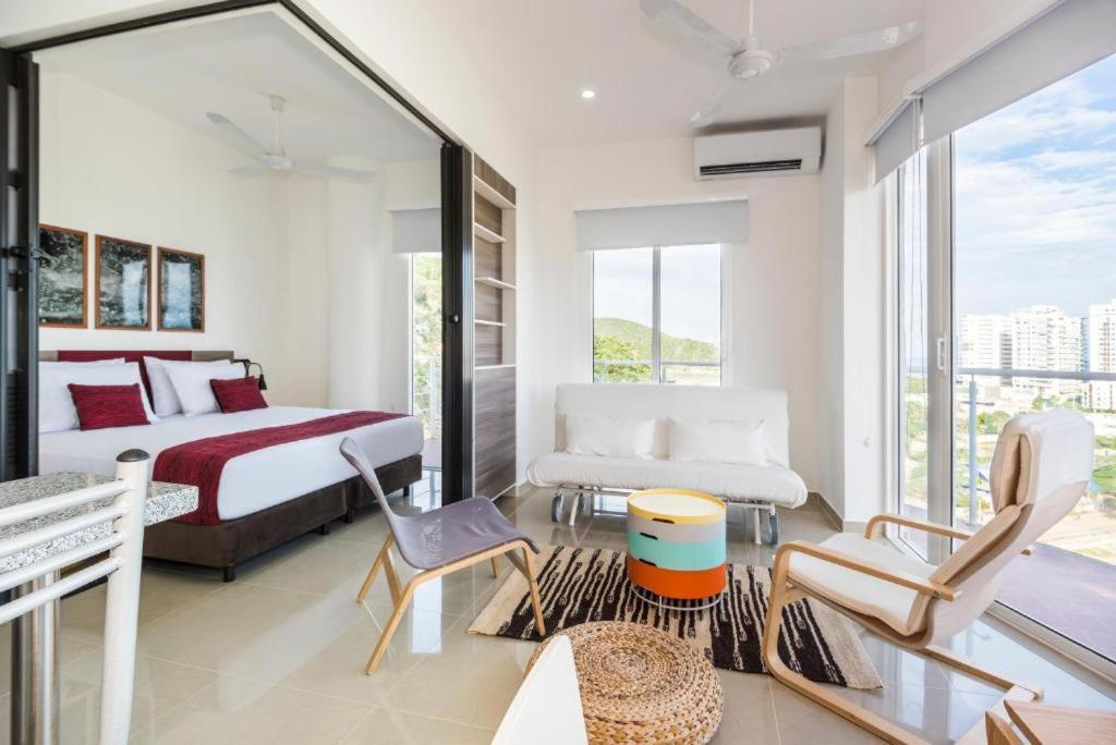 Terrazas Tayrona Travelers Apartamentos Y Suites Санта-Марта Экстерьер фото